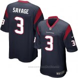 Camiseta NFL Game Nino Houston Texans Savage Negro