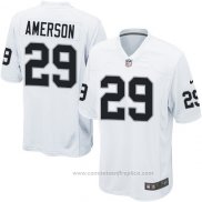 Camiseta NFL Game Nino Las Vegas Raiders Amerson Blanco