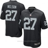 Camiseta NFL Game Nino Las Vegas Raiders Nelson Negro