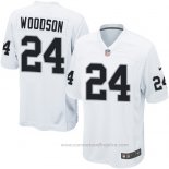 Camiseta NFL Game Nino Las Vegas Raiders Woodson Blanco