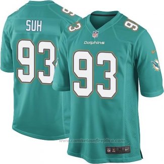 Camiseta NFL Game Nino Miami Dolphins Suh Verde