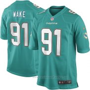 Camiseta NFL Game Nino Miami Dolphins Wake Verde