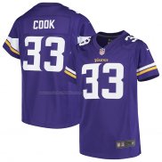 Camiseta NFL Game Nino Minnesota Vikings Dalvin Cook Violeta