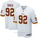 Camiseta NFL Game Nino Washington Redskins Baker Blanco