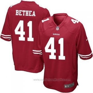 Camiseta NFL Game San Francisco 49ers Bethea Rojo