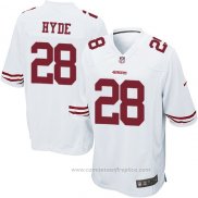 Camiseta NFL Game San Francisco 49ers Hyde Blanco