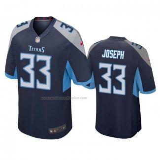 Camiseta NFL Game Tennessee 33 Titans Johnathan Joseph Azul