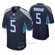 Camiseta NFL Game Tennessee Titans Logan Woodside Azul