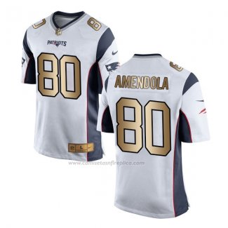 Camiseta NFL Gold Game New England Patriots Amendola Blanco