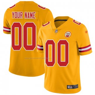 Camiseta NFL Legend Kansas City Chiefs Personalizada Amarillo