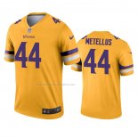 Camiseta NFL Legend Minnesota Vikings Josh Metellus Inverted Oro