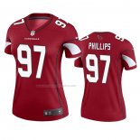 Camiseta NFL Legend Mujer Arizona Cardinals Jordan Phillips Rojo