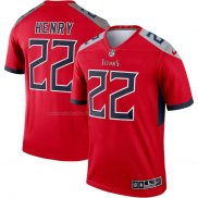 Camiseta NFL Legend Tennessee Titans Derrick Henry Inverted Rojo