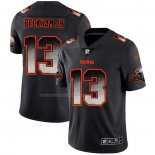 Camiseta NFL Limited Cleveland Browns Beckham Jr Smoke Fashion Negro