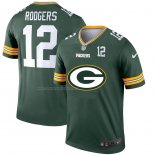 Camiseta NFL Limited Green Bay Packers Rodgers Big Logo Number Verde