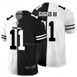 Camiseta NFL Limited Las Vegas Raiders Ruggs III White Black Split