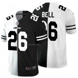 Camiseta NFL Limited New York Jets Bell White Black Split