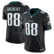 Camiseta NFL Limited Philadelphia Eagles Dallas Goedert Alterno Vapor F.U.S.E. Negro