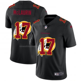 Camiseta NFL Limited Washington Redskins McLaurin Logo Dual Overlap Negro