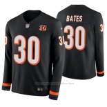 Camiseta NFL Therma Manga Larga Cincinnati Bengals Jessie Bates Iii Negro