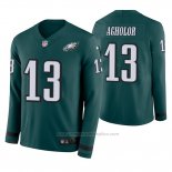 Camiseta NFL Therma Manga Larga Philadelphia Eagles Nelson Agholor Verde