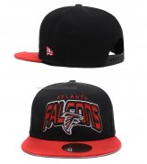 Gorra Atlanta Falcons Negro Rojo1