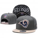 Gorra Los Angeles Rams 9FIFTY Snapback Crema Gris