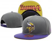 Gorra Minnesota Vikings Gris Violeta