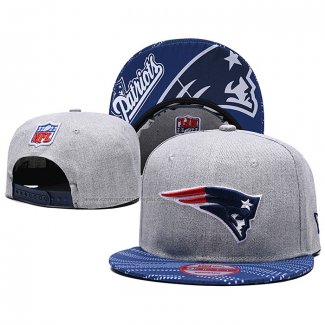 Gorra New England Patriots 9FIFTY Snapback Azul Gris