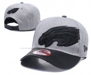 Gorra Philadelphia Eagles Gris Negro1