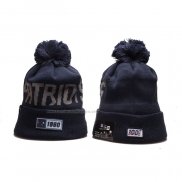 Gorro Beanie New England Patriots 100th Azul