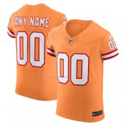 Camiseta NFL Elite Tampa Bay Buccaneers Vapor F.U.S.E. Personalizada Naranja