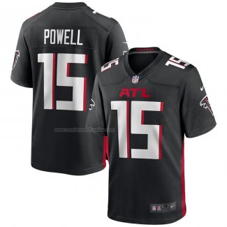 Camiseta NFL Game Atlanta Falcons Brandon Powell Negro