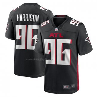 Camiseta NFL Game Atlanta Falcons Zach Harrison Negro