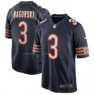 Camiseta NFL Game Chicago Bears Bronko Nagurski Retired Azul