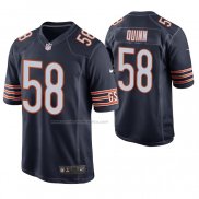 Camiseta NFL Game Chicago Bears Robert Quinn 58 Azul