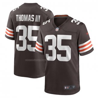 Camiseta NFL Game Cleveland Browns Charlie Thomas Marron