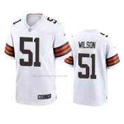 Camiseta NFL Game Cleveland Browns Mack Wilson 2020 Blanco