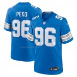 Camiseta NFL Game Detroit Lions Kyle Peko Azul