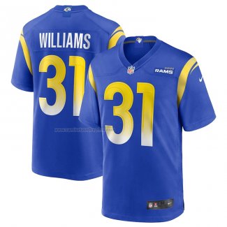 Camiseta NFL Game Los Angeles Rams Darious Williams Azul