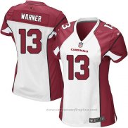 Camiseta NFL Game Mujer Arizona Cardinals Warner Blanco Rojo