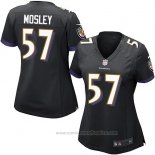 Camiseta NFL Game Mujer Baltimore Ravens Mosley Negro