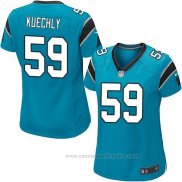 Camiseta NFL Game Mujer Carolina Panthers Kuechly Azul