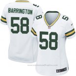 Camiseta NFL Game Mujer Green Bay Packers Barrington Blanco