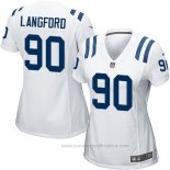 Camiseta NFL Game Mujer Indianapolis Colts Langford Blanco