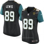 Camiseta NFL Game Mujer Jacksonville Jaguars Lewis Negro