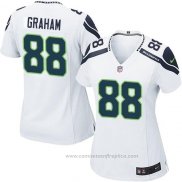 Camiseta NFL Game Mujer Seattle Seahawks Graham Blanco