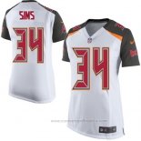 Camiseta NFL Game Mujer Tampa Bay Buccaneers Sims Blanco