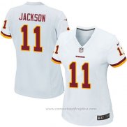 Camiseta NFL Game Mujer Washington Redskins Jackson Blanco