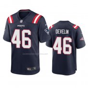 Camiseta NFL Game New England Patriots James Develin 2020 Azul